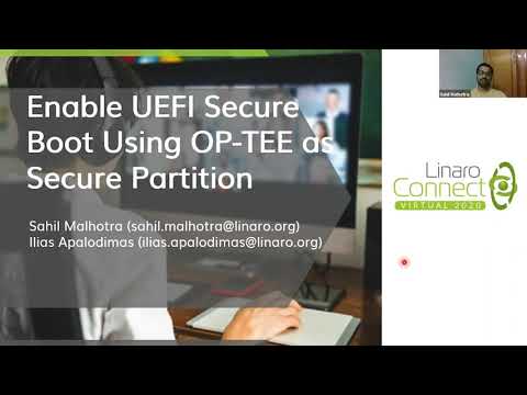 LVC20-302 Enable UEFI Secure Boot using OP-TEE as Secure Partition