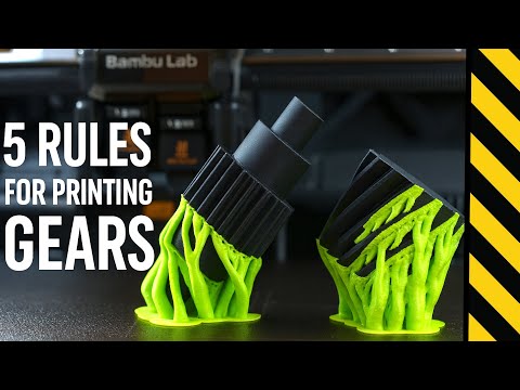 How to 3D Print Gears That Actually Work