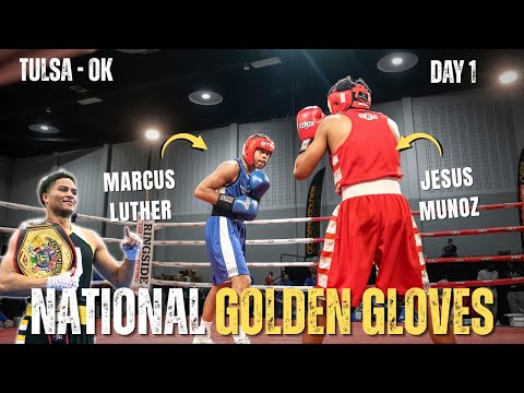 NATIONAL GOLDEN GLOVES 2025! The BEST Amateur Boxers Meet On Day 1!