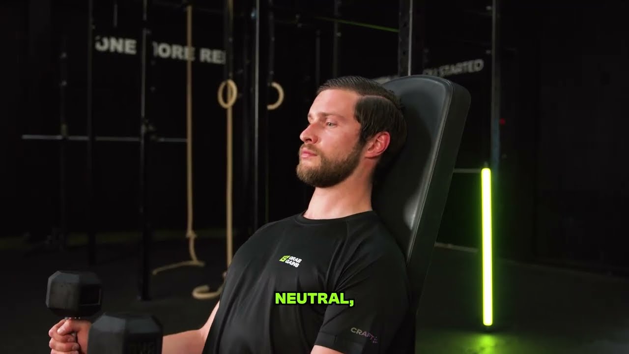 Seated Dumbbell Shoulder Press