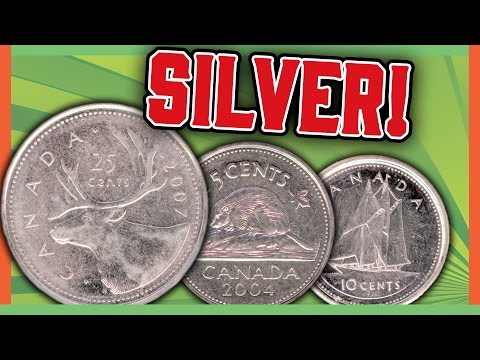 SILVER CANADIAN COINS WORTH MONEY - VALUABLE CANADIAN COINS!!