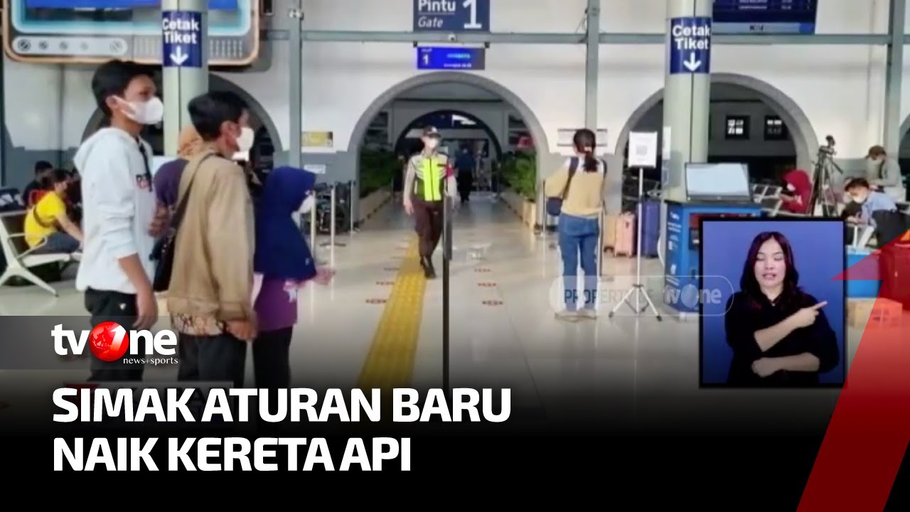 Aturan Baru Naik KA Jarak Jauh, Penumpang Wajib Vaksin Dosis Ketiga | Kabar Pagi tvOne
