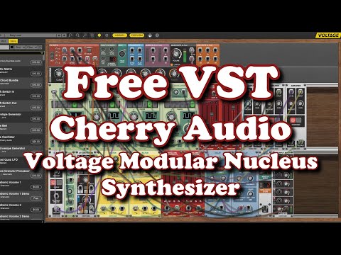 Free VST - Cherry Audio - Voltage Modular Nucleus Synthesizer