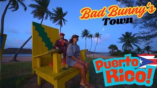 Inside Bad Bunny's Hometown (Vega Baja) Reggaeton + incredible Puerto Rican Food! 🇵🇷🐖🎤