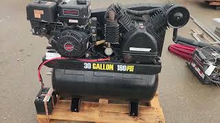 AIR COMPRESSOR 30 GALLON GAS POWERED For Sale