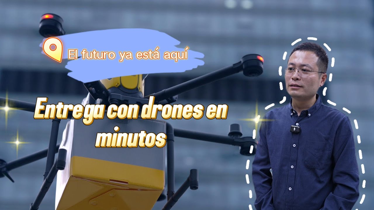 El futuro ya está aquí: entrega con drones en minutos