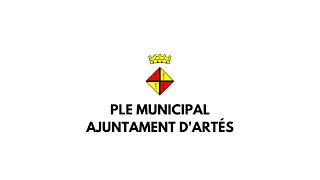 Ple municipal del 23 de setembre de 2021