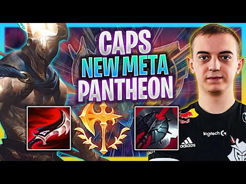 CAPS TRIES NEW META PANTHEON MID! | G2 Caps Plays Pantheon Mid vs Azir!  Season 2023
