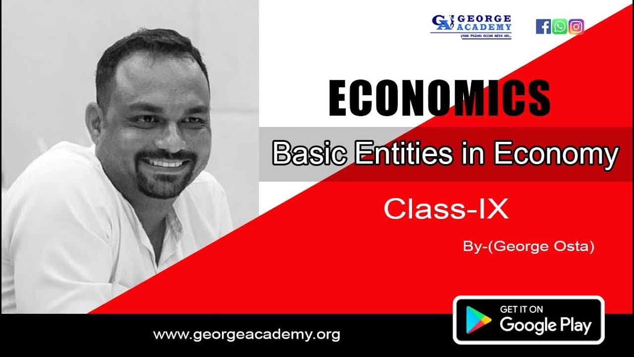 Basic Economic Activities in an Economy - Class IX