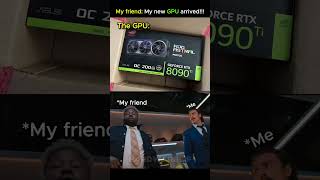 “My new GPU arrived☠️” #pcgaming #benchmark #rtx5050 #gtx1080ti
