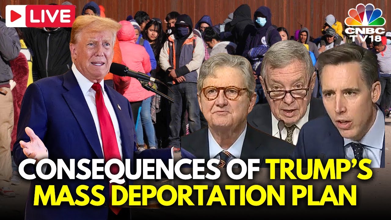 USA LIVE: Senate Hearing Examines Potential Consequences of Trump's Mass Deportation Program | N18G