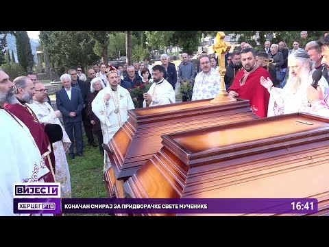 Konačan smiraj za pridvoračke svete mučenike (VIDEO)