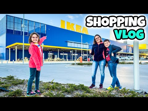 ANDIAMO ALL'IKEA: Vlog di Shopping Divertente in Famiglia GBR