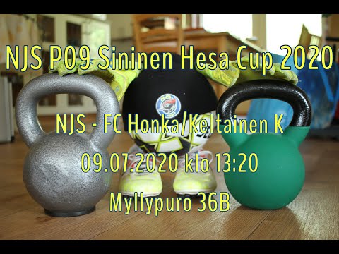 HESA CUP 2020 NJS P09 Sininen - FC Honka Keltainen K