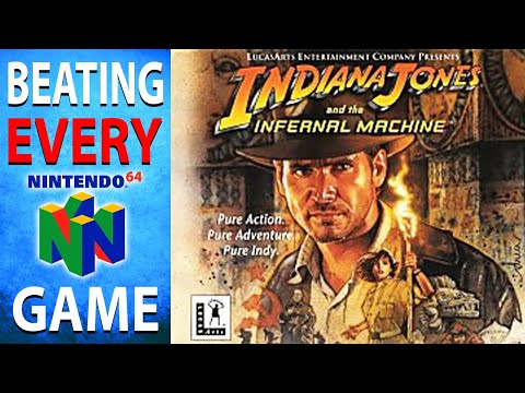 Beating EVERY N64 Game - Indiana Jones and the Infernal Machine (37/394)