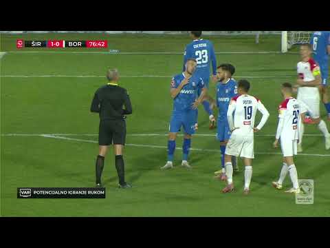 WWin liga BiH (15. kolo): Široki Brijeg - Borac 1:2