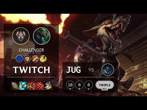 Twitch Jungle vs Karthus - EUNE Challenger Patch 10.6
