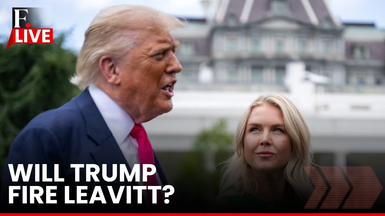 LIVE | Trump Blames White House Press Secretary Karoline Leavitt for Bad Publicity | N18G