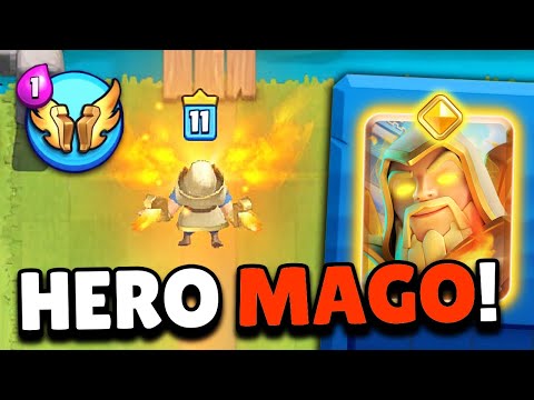 MI DISSOCIO... PROVO il NUOVO MAGO EROICO! 🔥 Clash Royale ITA