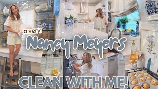 SUMMER 2025 CLEAN WITH ME! ☀️🪻 Nancy Meyers INSPIRED 🌟 Dreamy Cleaning Motivation & TIPS + TRICKS!