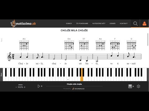 Chojže mila chojže | Notissimo.sk