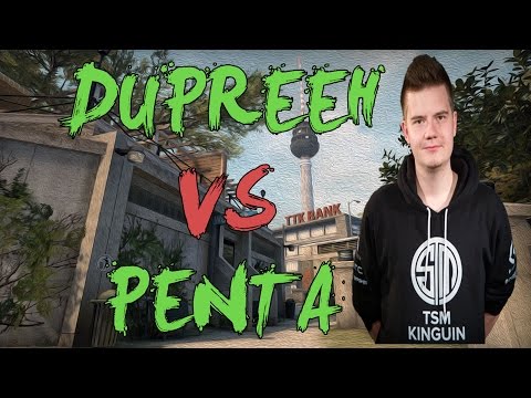 CSGO: POV TSM dupreeh vs PENTA (22/7) overpass @ Counter Pit League