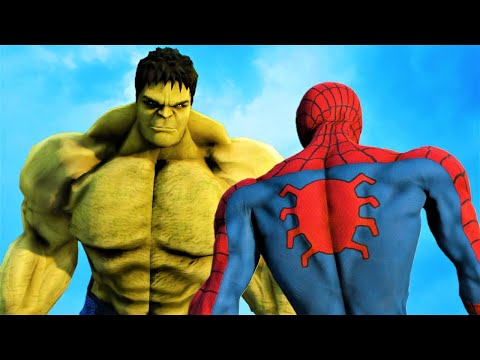 BIG HULK VS SPIDERMAN - THE INCREDIBLE HULK VS SPIDER-MAN 2002
