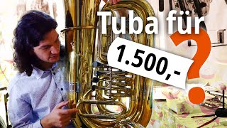 Was taugt eine günstige China-Tuba? Drei Instrumente von Monzani im Test.