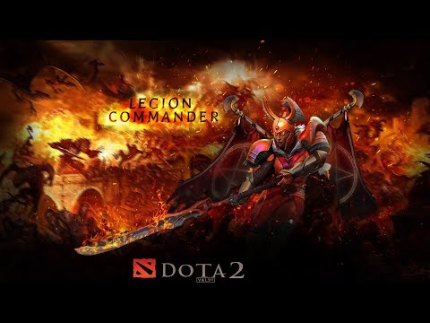 DOTA 2 learn hero legion commander