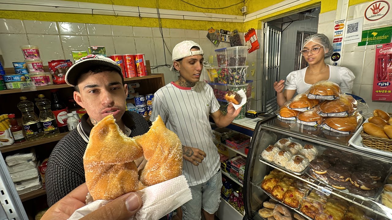 COMEMOS A MELHOR ROSQUINHA DO PADEIRO 