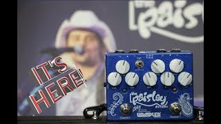 Video thumbnail for Paisley Drive Deluxe pedal demo from Wampler, Brad Paisley's new signature overdrive pedal by Wampler Pedals