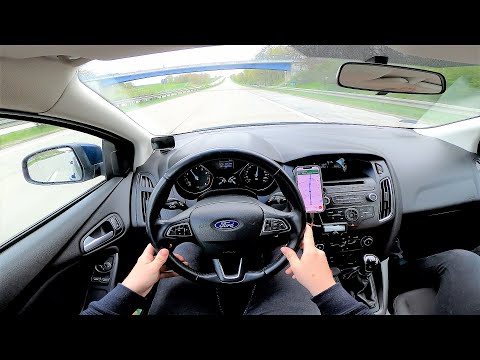Ford Focus MK3 1.6 Ti-VCT 105HP Manual (2015) POV Test Drive & Acceleration 0-100 | 4K #187