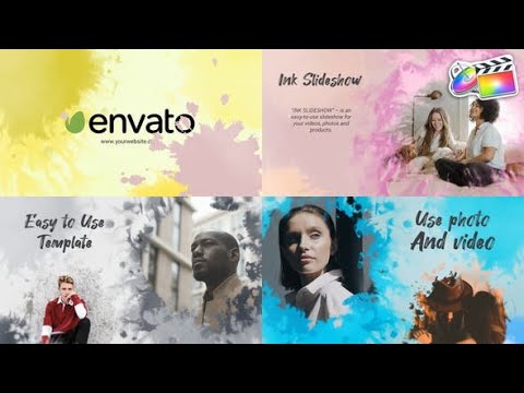 Top Apple Motion Projects: Ink Slideshow for FCPX