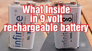 What Inside 9v 300mAh Rechargeable Battery ?