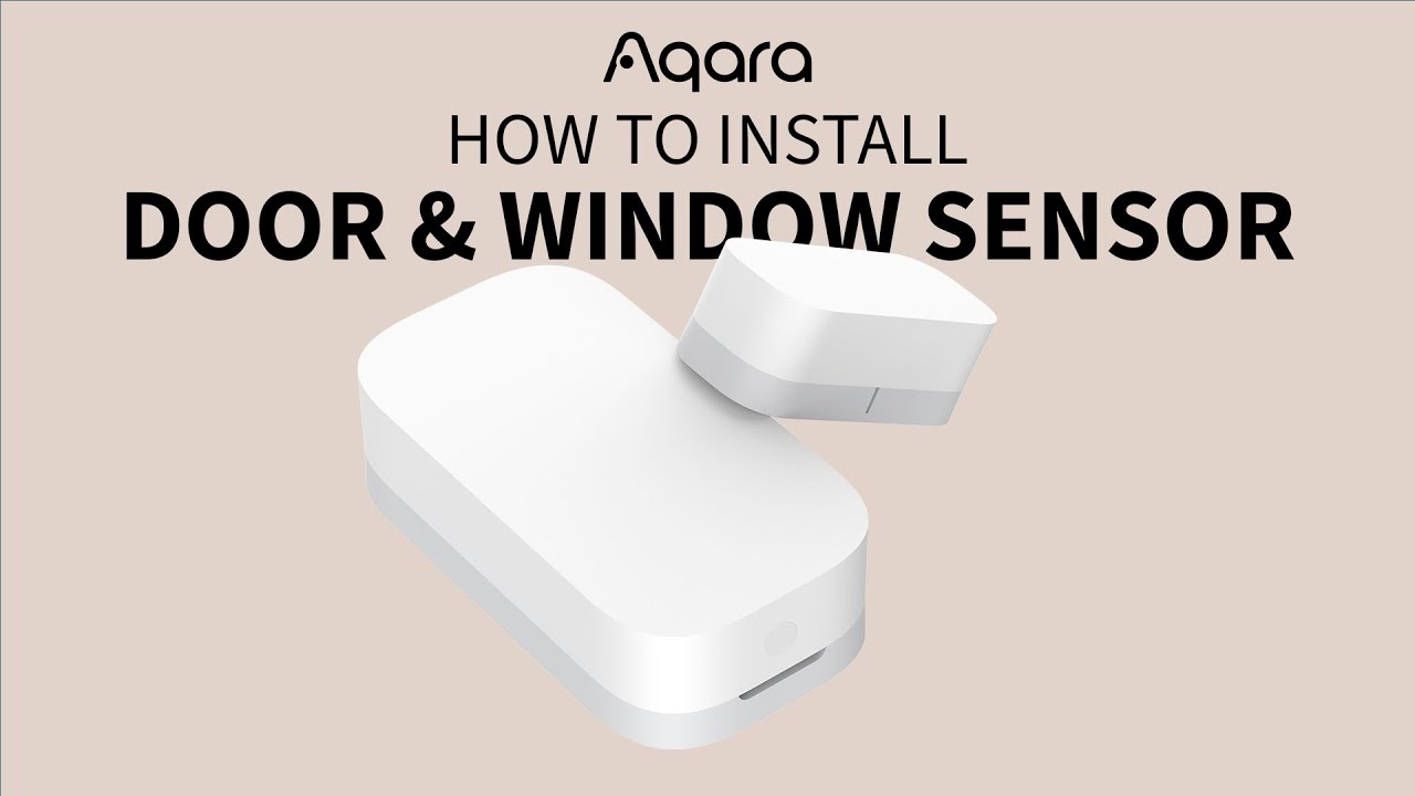 How to install Aqara Door and Window Sensor