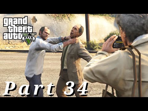 GTA5 PS4 Pro Gameplay Walkthrough Part 34 (Grand theft auto 5) #gta5 #gameplay 