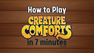 Be Bold Games - Creature Comforts video thumbnail