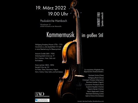 19.03.2022 Kammerkonzert Pauluskirche Hambach