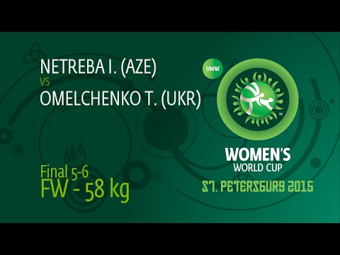 58 kg - Tetiana OMELCHENKO (UKR) df. Irina Petrovna NETREBA (AZE), 10-1