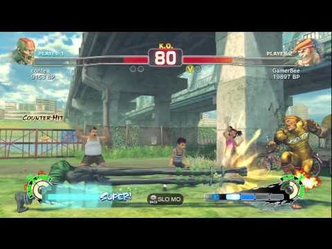 SSF4: GamerBee (Adon) vs. conte (Dhalsim)
