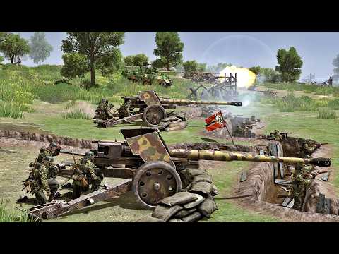 GERMAN LINE DEFENSE BATTLE - Battle of Caen "Hill 112" | Call To Arms: Gates of Hell