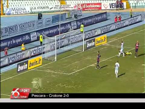Pescara - Crotone 2-0 (servizio)