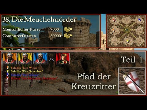 M38: Die Meuchelmörder - Teil 1 - Kreuzritter - Stronghold Crusader | Let's Play (German)