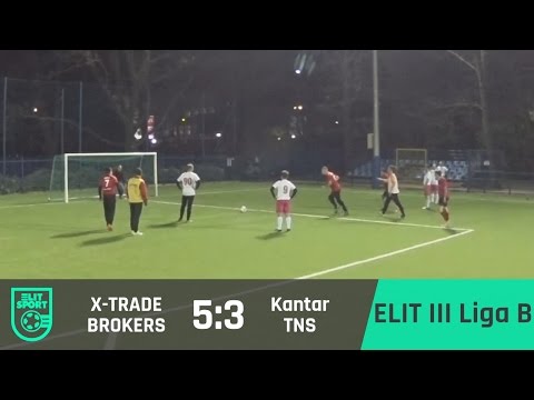 X-Trade Brokers 5:3 Kantar TNS - ELIT III Liga B [WIOSNA 2017]