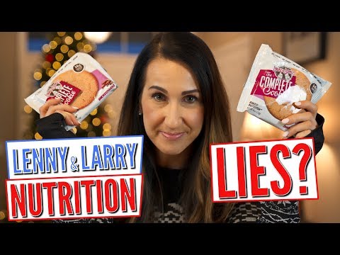 2nd YouTube video about are lenny and larry cookies healthy