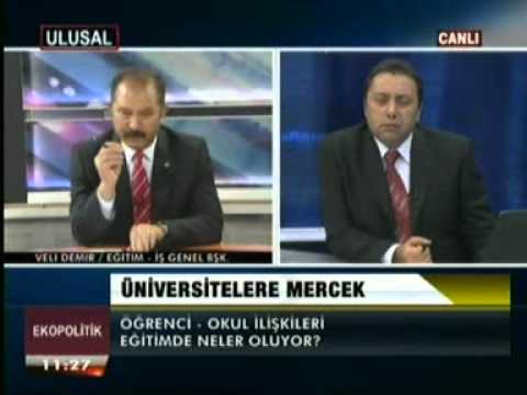 Eğitim-İş Genel Başkanı Veli Demir, Ulusal Kanal`da Ekopolitik programına konuk oldu | EĞİTİM İŞ