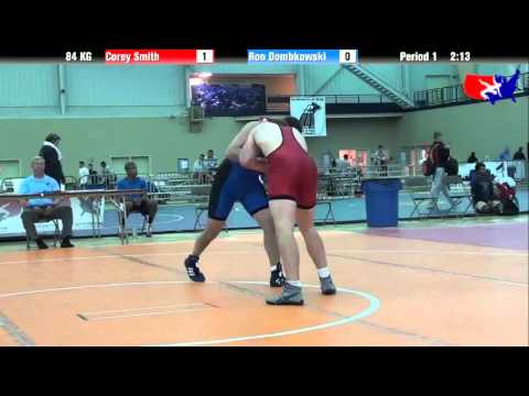 Corey Smith vs. Ron Dombkowski at 2013 ASICS University Nationals - GR