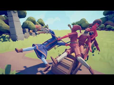 TABS | Wheelbarrow Gameplay VS All Units!