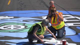 Rose Village Street Mural