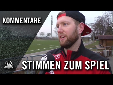 Die Stimmen zum Spiel (SV Fühlingen Chorweiler - VfR Sinnersdorf, Kreisliga C, Staffel 1)